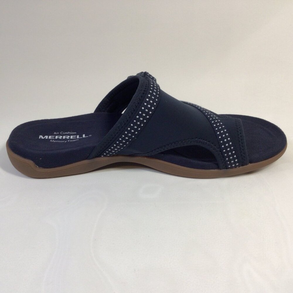 Merrell Sandals Slide Navy Size 8 - New - Picture 8 of 8
